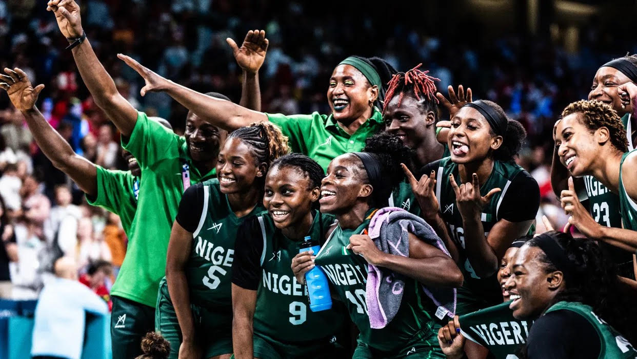 Nigeria’s D’Tigress Make History, Qualify for First-Ever Olympic Basketball Quarter-Finals