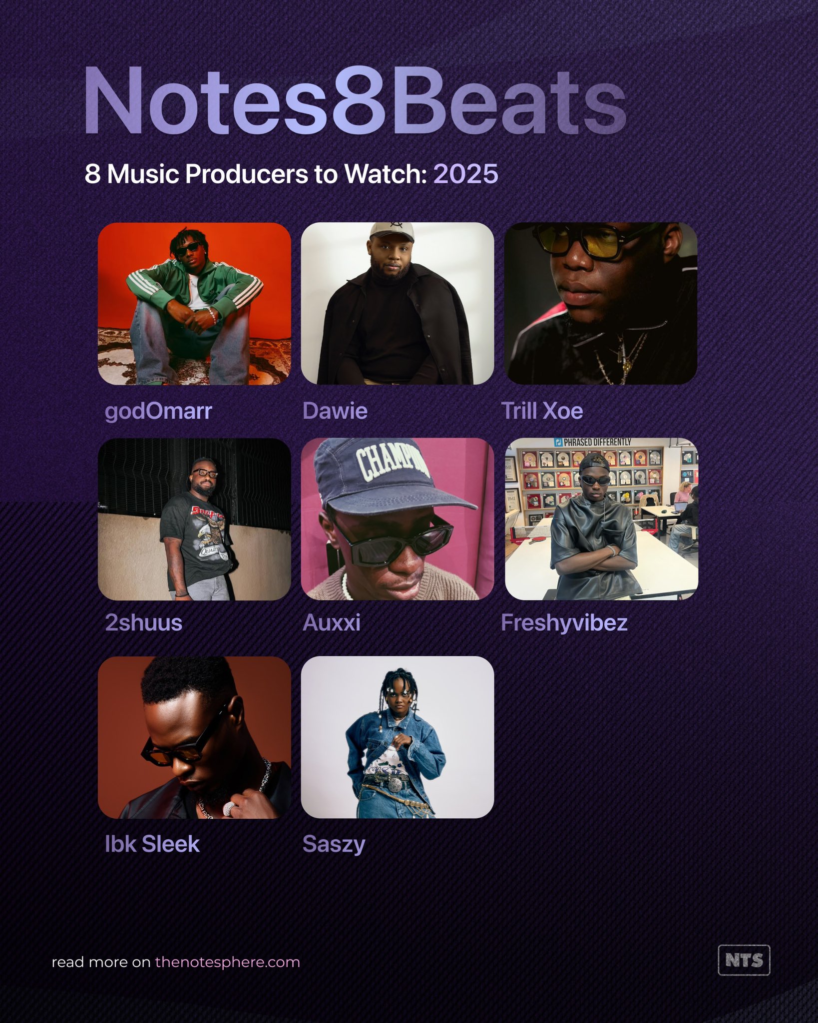 Notes8Beats: Producers to Watch in 2025