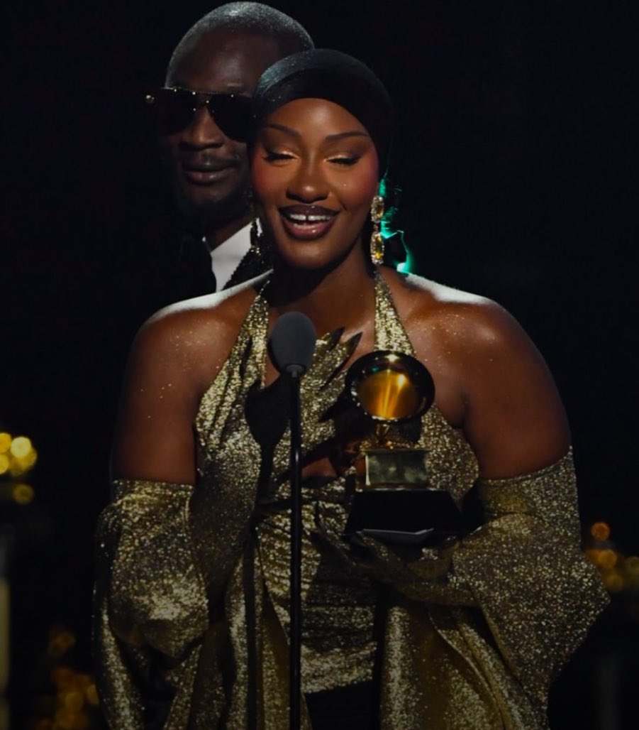 Tems Wins Best African Music Performance at the 2025 Grammys, Keeping the Award in Women’s Hands